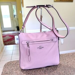 NWT COACH Mae File Crossbody Bag Pink